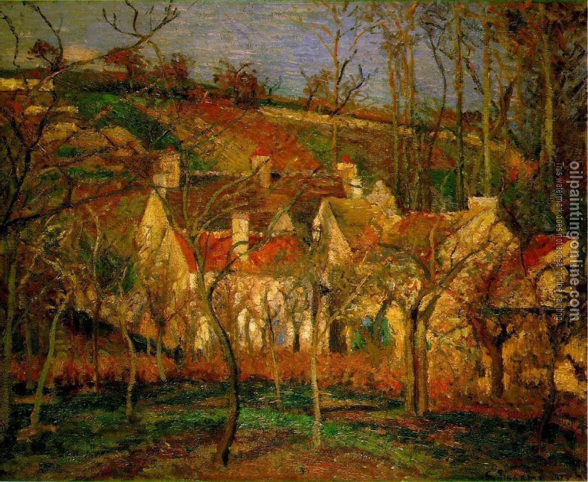 Pissarro, Camille - Red Roofs, Corner of a Village
